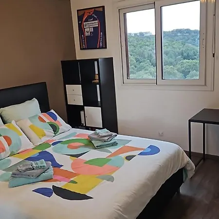 Vue Mer Balcons F3 Proche Centre-ville Et Plage Appartamento *